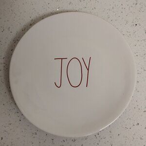 Rae Dunn Joy plate 8 inch NWOT